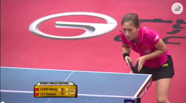 Kuwait Open 2014 Highlights: Liu Shiwen vs Chen Meng (1/2 Final) 卓球動画