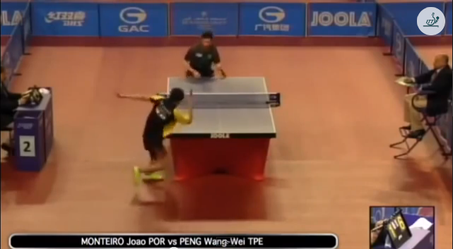 Qatar Open 2014 Highlights: Joao Monteiro vs Peng Wang Wei 卓球動画