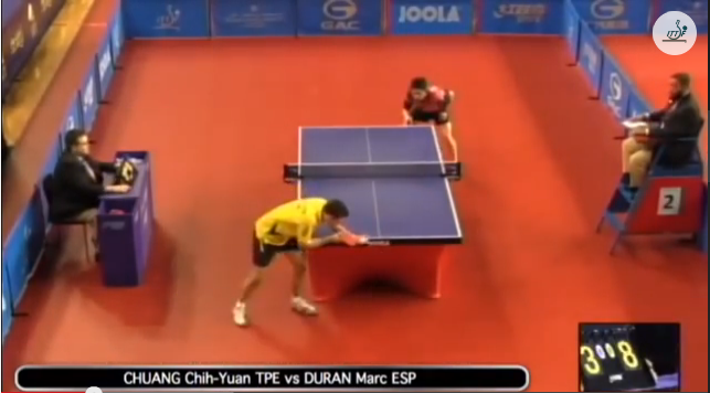 Qatar Open 2014 Highlights: 荘智淵 vs Marc Duran 卓球動画