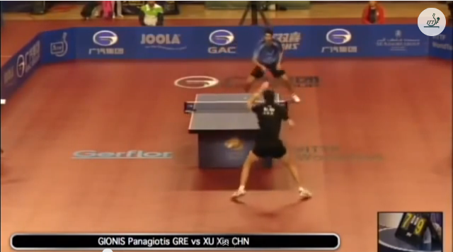 Qatar Open 2014 Highlights: 許昕 vs Gionis Panagiotis 卓球動画