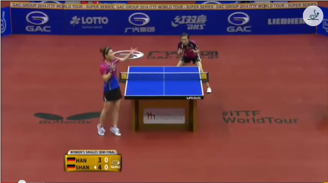 German Open 2014 Highlights: Han Ying Vs Shan Xiaona (1/2 Final) 卓球動画