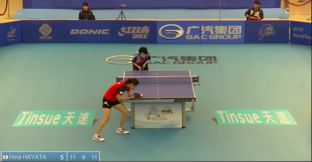 Philippine Open 2014 Highlights: 早田ひな Vs Yu Mengyu 卓球動画