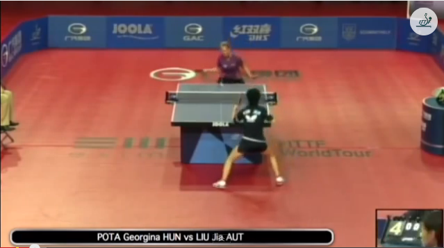 Hungarian Open 2014 Highlights: Liu Jia vs Georgina Pota (Final) 卓球動画