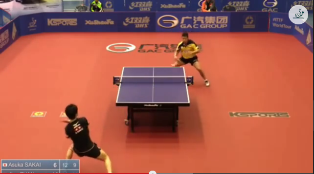 Australia Open 2014 Highlights: 酒井明日翔 Vs Jian Zhan (Semifinal) 卓球動画