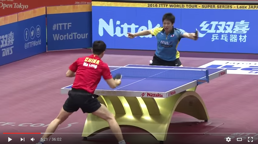 オリンピック前哨戦「水谷vs馬龍」から平岡コーチはこう考える!  Japan Open2016